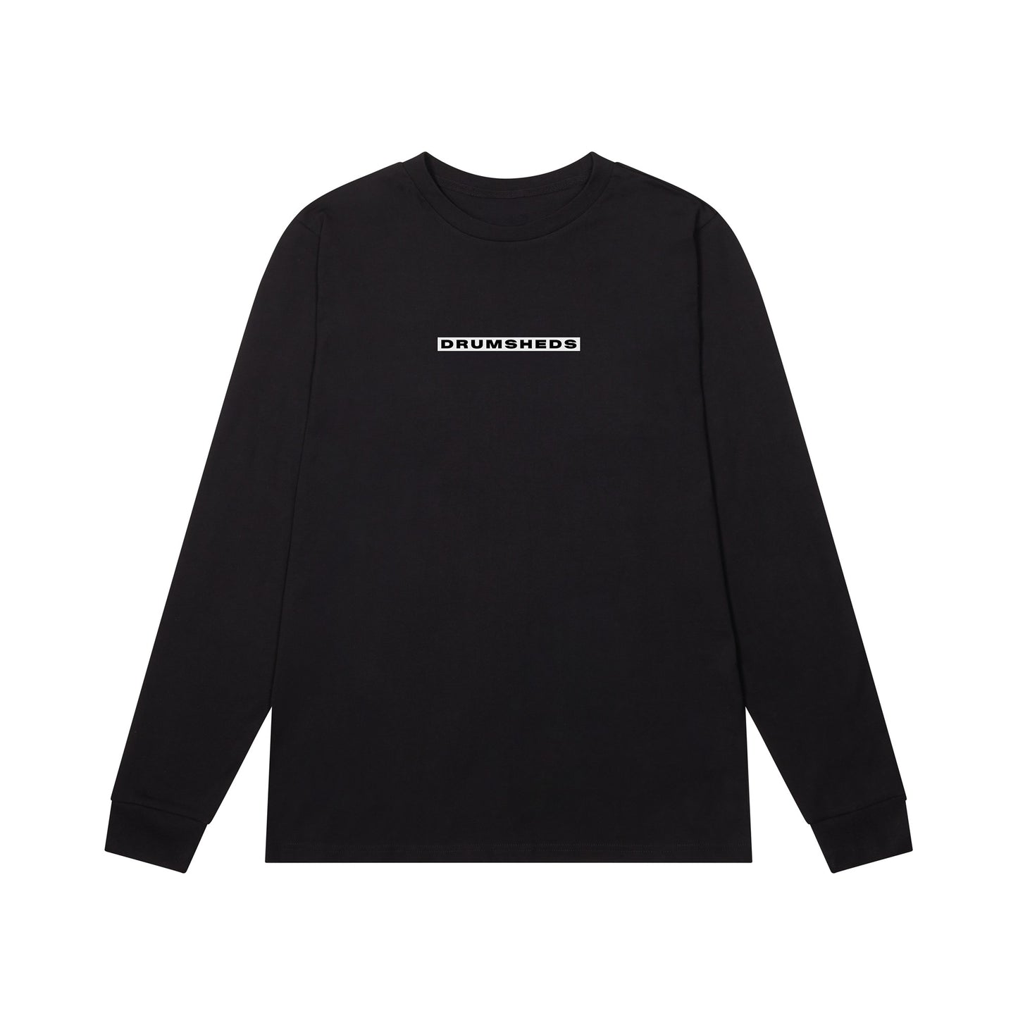 DRUMSHEDS Essential Long Sleeve T-shirt Black