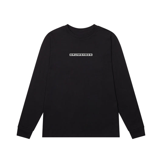 DRUMSHEDS Essential Long Sleeve T-shirt Black