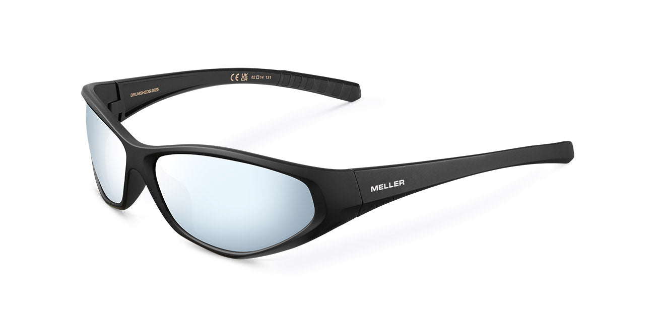 MELLER x DRUMSHEDS LEA Sunglasses - Black Silver