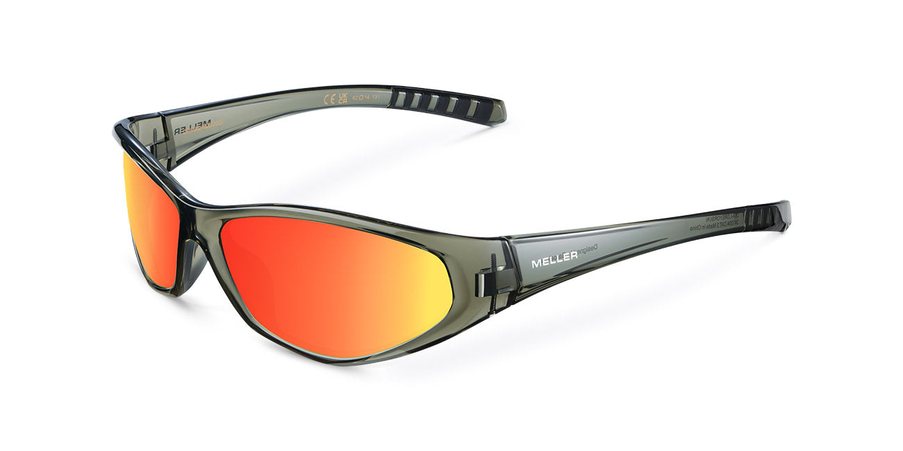 MELLER x DRUMSHEDS LEA Sunglasses - Grey Orange