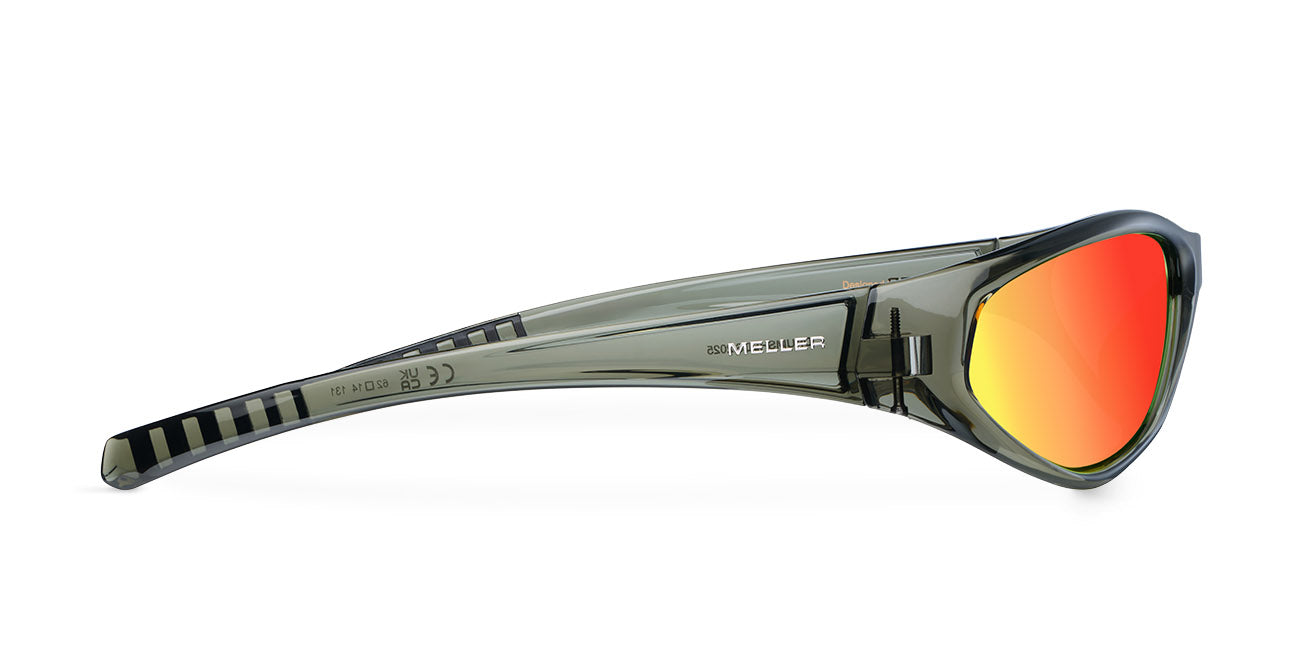 MELLER x DRUMSHEDS LEA Sunglasses - Grey Orange