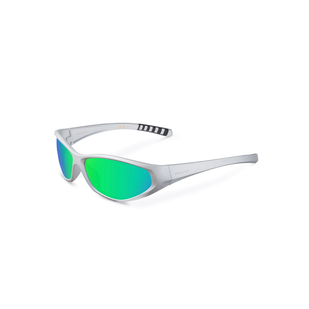 MELLER x DRUMSHEDS LEA Sunglasses - Silver Turquoise