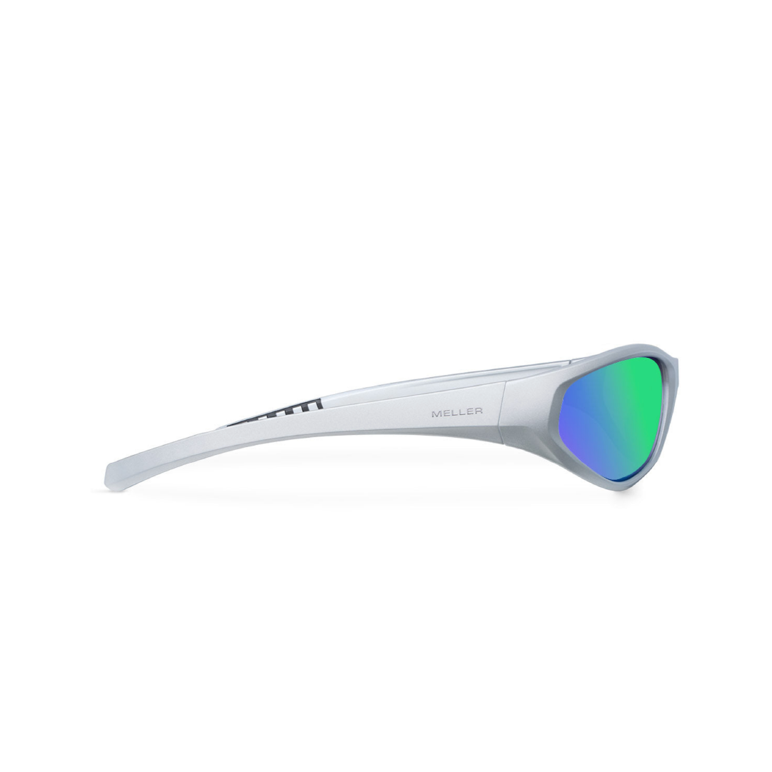 MELLER x DRUMSHEDS LEA Sunglasses - Silver Turquoise