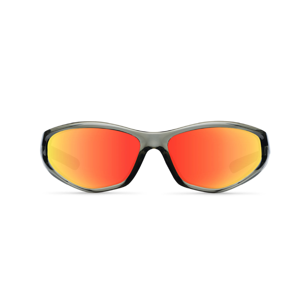MELLER x DRUMSHEDS LEA Sunglasses - Grey Orange