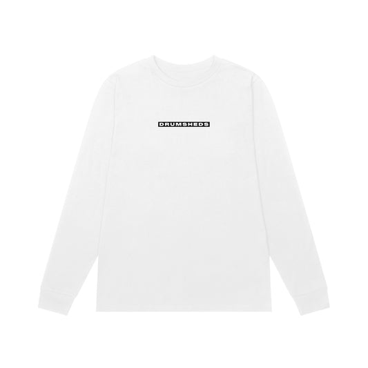 Drumsheds Essential Long Sleeve T-shirt White
